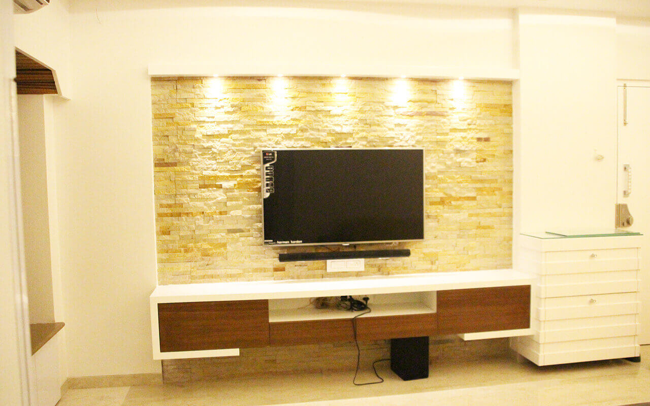 Project 8 - Mr. Viral Shah Residence - Hall TV